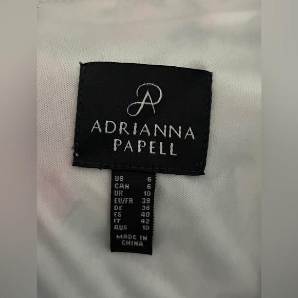 NEW!! Adrianna Papell chiffon floral dress - Picture 4 of 4